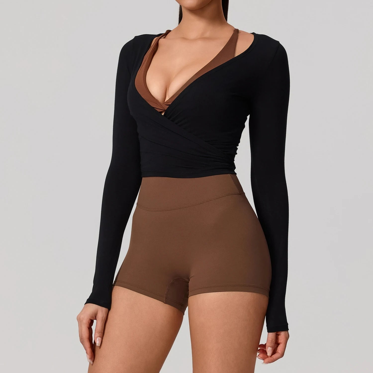YOGI Grace Wrap Top