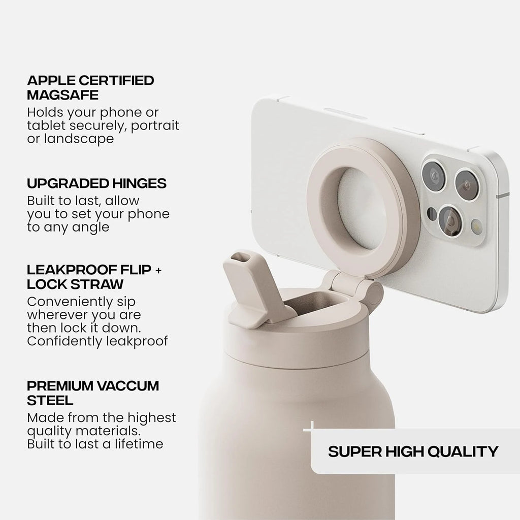 YOGI Insulated Water Bottle with Phone Mount