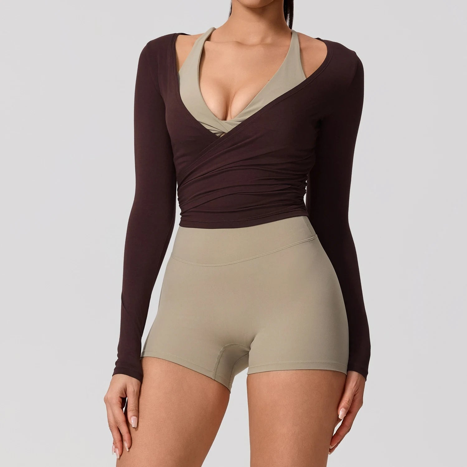 YOGI Grace Wrap Top