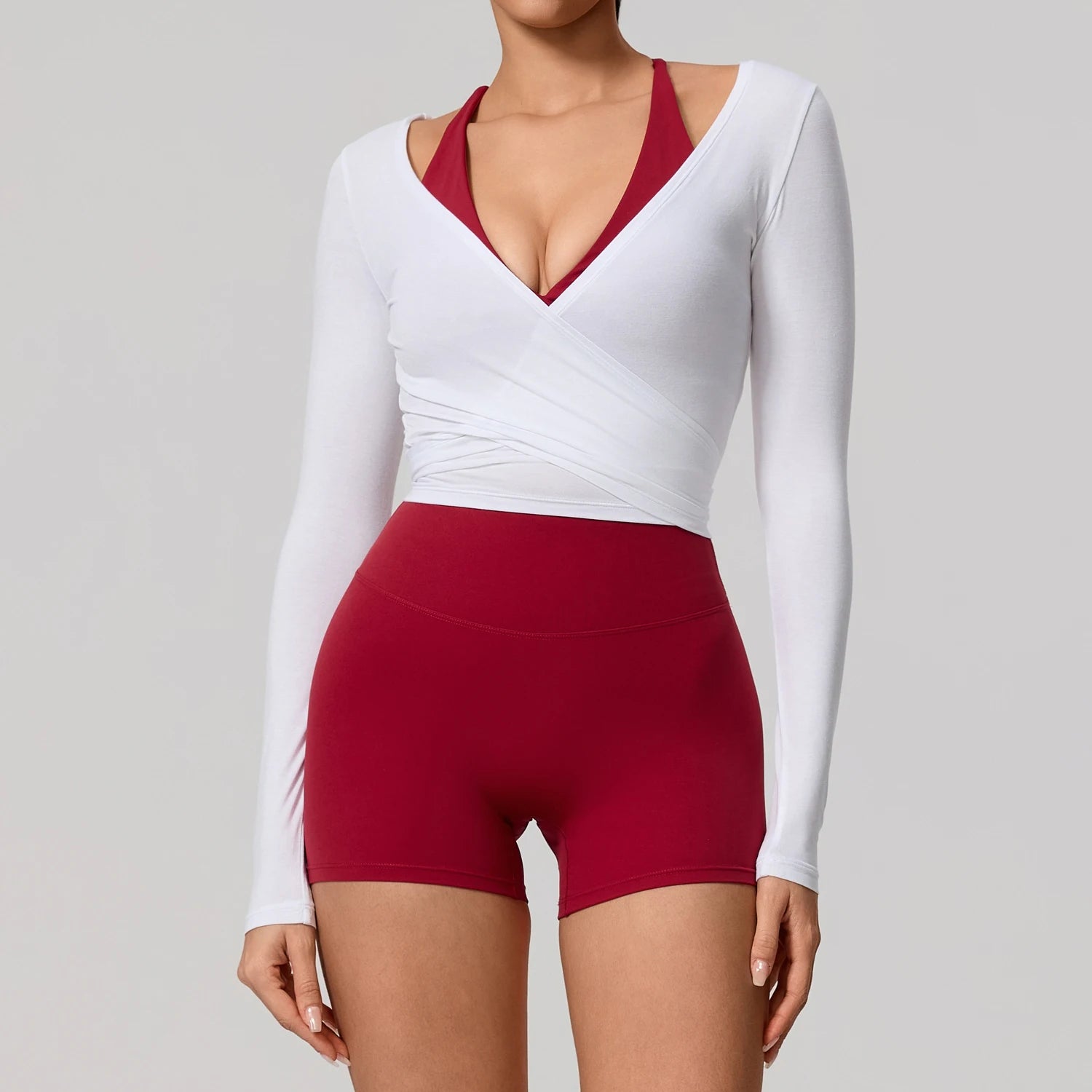 YOGI Grace Wrap Top
