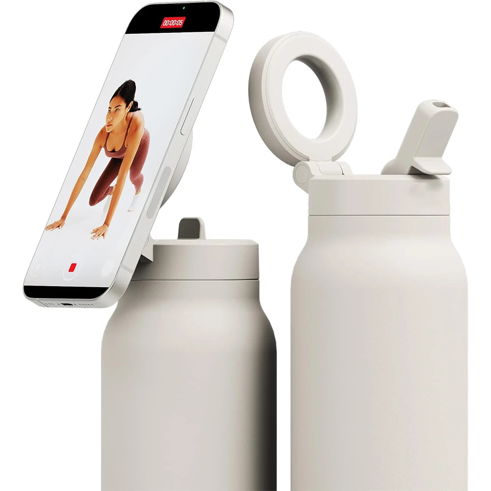 YOGI Insulated Water Bottle with Phone Mount