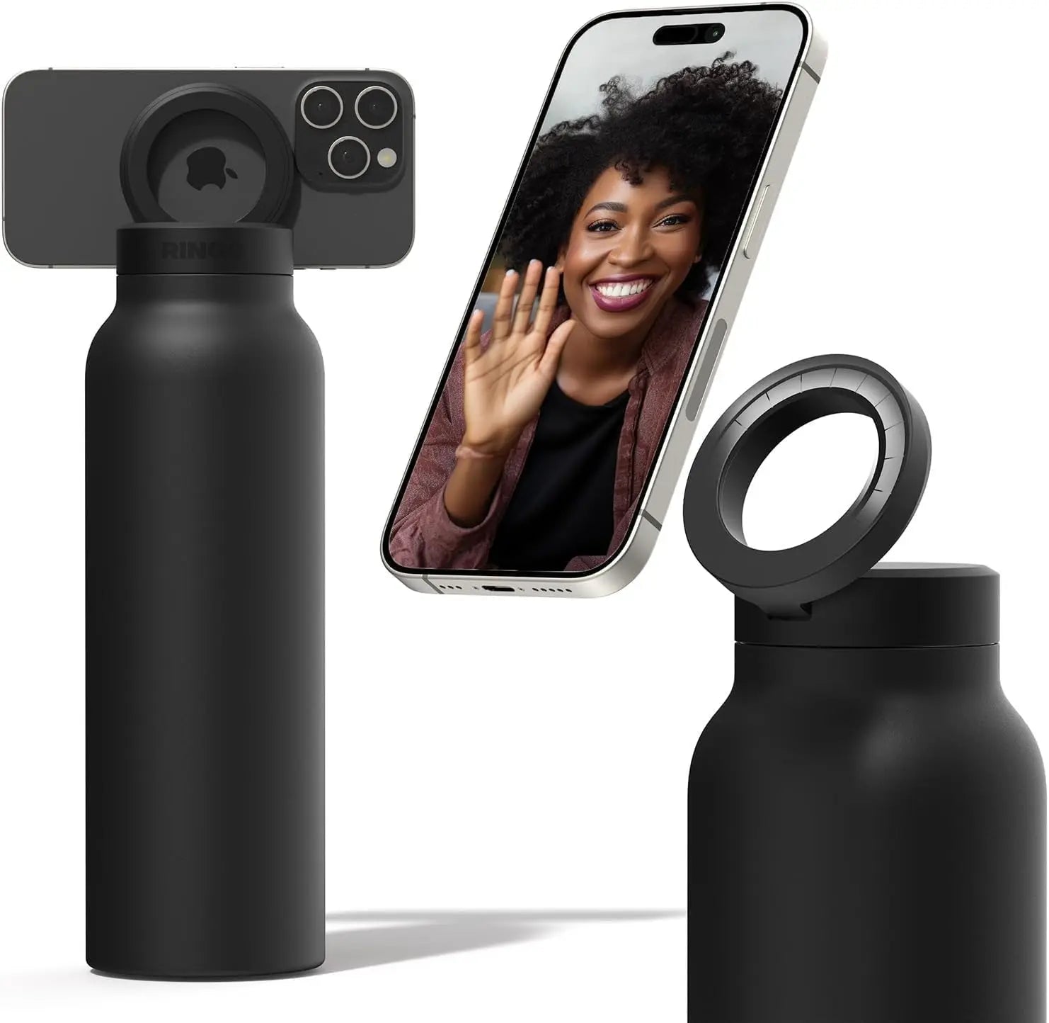 YOGI Insulated Water Bottle with Phone Mount